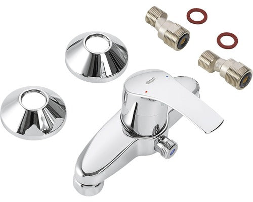 Baterie dus monocomanda GROHE Eurosmart cartus ceramic 35 mm crom, fara ventil scurgere