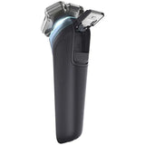 Aparat de Ras PHILIPS Shaver S9982/55, Acumulator, Autonomie 60 min, lame Dual SteelPrecision, Umed-Uscat, Albastru