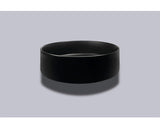 Lavoar Rotund Jungborn Amion, Montaj pe Blat, 40 cm, Negru Mat