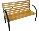 Banca Gradina, Lemn Si Otel, 120x60x80 Cm