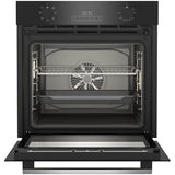 Cuptor incorporabil Arctic ARVIE1430BM, Electric, 71 l, Autocuratarea catalica, Timer digital, Grill, Clasa A, Negru