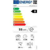 Masina de Spalat Rufe Verticala CANDY CSTG 38TMCE/1-S, 1300rpm, 8 kg, Clasa B, Alb