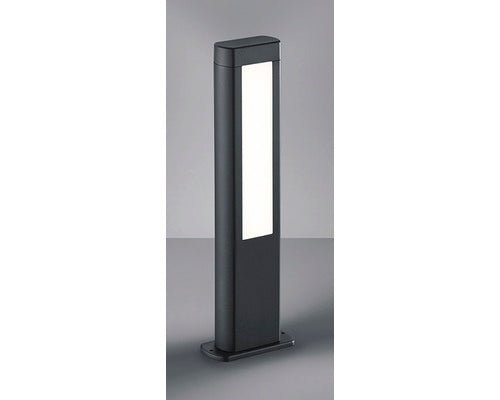 Stalp Pitic Cu Led Integrat Rhine 11w 1400 Lumeni, 50 Cm, Pentru Exterior Ip54, Antracit