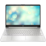 Laptop HP 15s-fq5051nq, Intel Core i5-1235U pana la 4.4GHz, 15.6" Full HD, 8GB, SSD 512GB, Intel Iris Xe Graphics, no OS, Argintiu