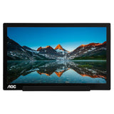Monitor AOC Portabil, 15.6", IPS, FHD 1920x1080, 60Hz, 5ms, USB-C, I1601FWUX