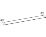 Suport prosop baie Ravak Chrome, tip bara, cu 2 brate, 65 cm, crom lucios