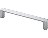 Maner Mobila Hettich Modern 128/137, 5 Mm, Zamac Nuanta Aluminiu
