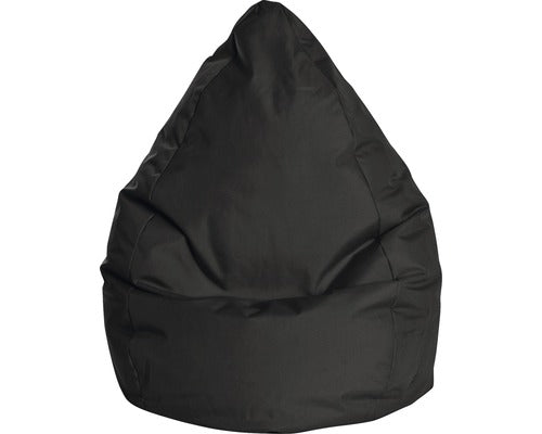 Fotoliu Puf Beanbag Sitting Point Brava L Negru 70x90 Cm