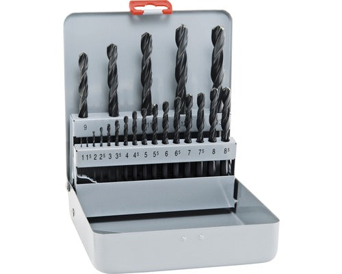 Set Burghie Metal Hss Alpen Ø1-13 Mm, 21 Piese
