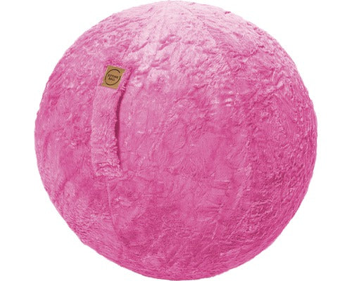 Minge Scaun/fotoliu Sitting Ball Fluffy Roz Ø 65 Cm