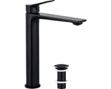 Baterie lavoar Jungborn Gamma ventil Push-Open negru mat