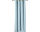 Draperie Cu Inele Blackout Uni Turcoaz 140x245 Cm