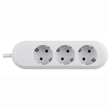 Prelungitor Bachmann SMART 3 prize, protectie copii, H05VV-F 3G1,5 mm², 1.5 m, Alb