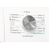 Masina de spalat rufe Whirlpool FreshCare+ FFB 8258 WV EE, 8 kg, 1200 rpm, Clasa B, Steam Refresh, Tehnologia al-6lea Simt, Motor Inverter, Alb