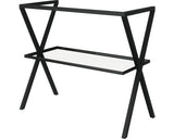 Cadru Metalic pentru Suport Blat, Lavoar Savini Idea, 80 cm, Negru