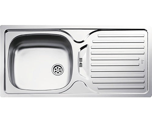 Chiuveta Bucatarie Cu O Cuva Teka Infant 86x44 Cm, Picurator Pe Dreapta, Inox