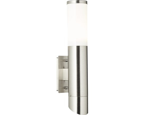 Aplica Sus/jos Ellary E27 Max. 1x5w & Gu10 Max. 1x5w, Pentru Exterior Ip44, Otel Inoxidabil