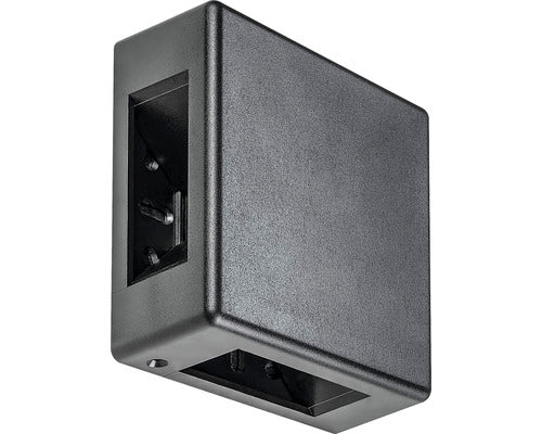 Aplica 360° Cu Led Integrat Lippa 6w 190 Lumeni, Pentru Exterior Ip54, Negru