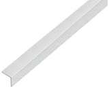 Cornier Aluminiu Alberts 20x20x1 Mm, Lungime 1m, Autoadeziv, Argintiu