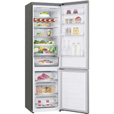 Combina frigorifica LG GBB72SAUCN, Total No Frost, 384 l, H 203 cm, Clasa C, Wi-Fi, Argintiu