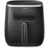 Friteuza cu aer cald Seria 3000 Airfryer XL HD9257/80, 1kg, 5.6l, 1700W, Negru-argintiu