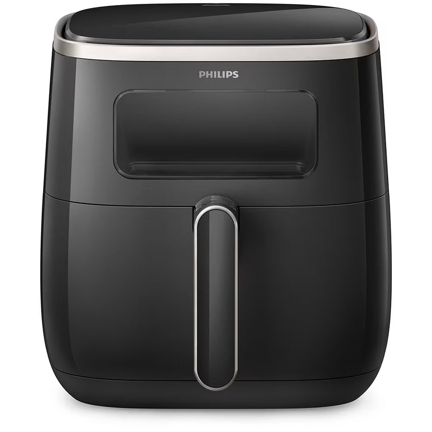 Friteuza cu aer cald Seria 3000 Airfryer XL HD9257/80, 1kg, 5.6l, 1700W, Negru-argintiu