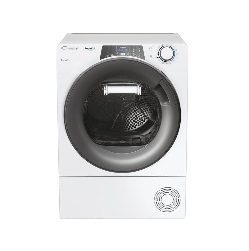 Uscator de rufe, Candy, H9A2TRE-S, 9kg, 15+1 programe, WiFi, Alb