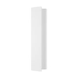 Aplica ZUBIALDE, EGLO, LED, 12W, 1400 lm, lumina calda, aluminiu, alb, 36 x 8 cm