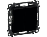 Intrerupator Cap-scara Dublu Legrand Valena Life, Negru Mat