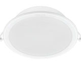 Spot LED incastrat Philips Meson, 20W, 1500lm, 4000k, rotunda, alb