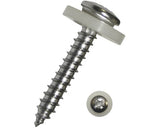 Holsuruburi Cu Cap Bombat Cruce Si Saiba Dresselhaus 3, 9x16 Mm Otel Inox A2, 100 Bucati, Pentru Pervaz Fereastra