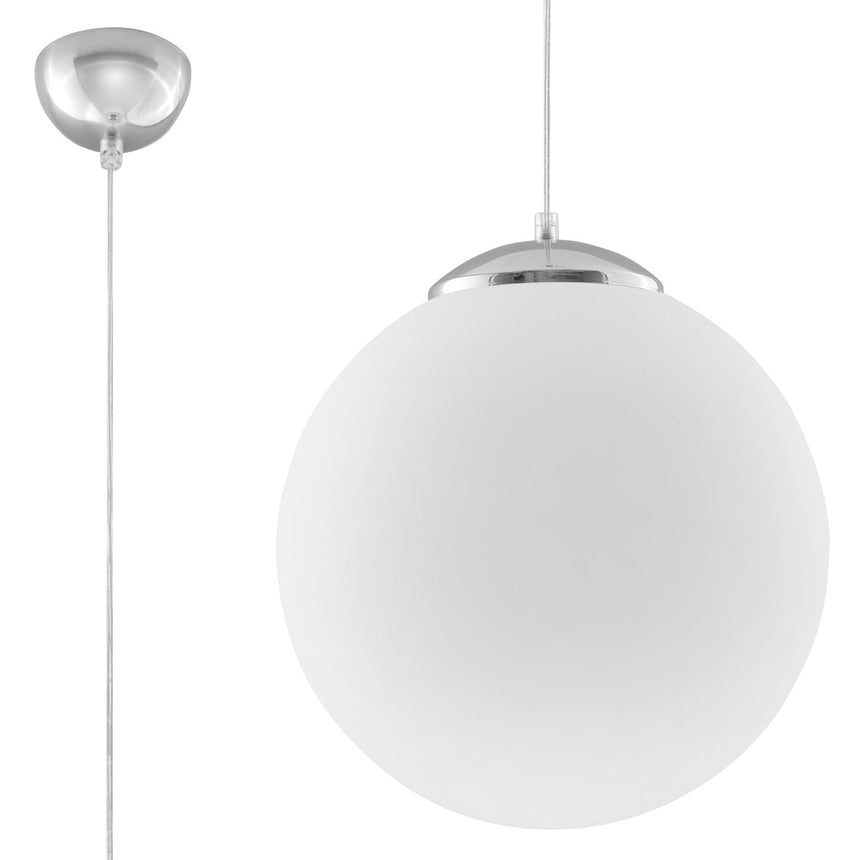 Lampa pendul UGO 40 E27 Loft Crom Sollux