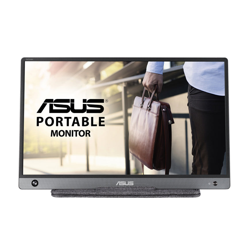 Monitor Portabil LED IPS ASUS ZenScreen 15.6", FullHD, 5ms, Flicker Free, Low Blue Light, Micro HDMI, MB16AH
