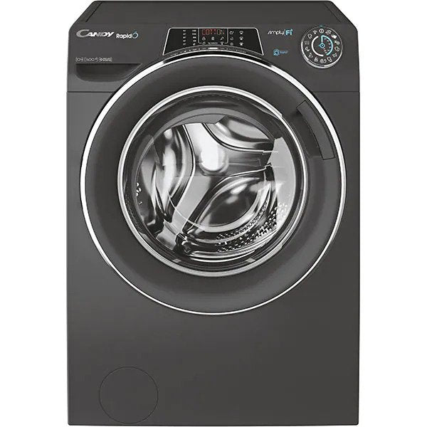 Masina de spalat rufe Candy Rapido RO14106DWMCRE-S, Wi-Fi, 10 kg, 1400rpm, Clasa A, Antracit