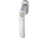 Maner Fereastra Abus Fg200 Pentru Tamplarie Pvc, Argintiu, Cu 1 Cheie