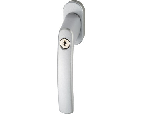 Maner Fereastra Abus Fg200 Pentru Tamplarie Pvc, Argintiu, Cu 1 Cheie