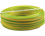 Cablu Electric Fy (H07v-u) 4 mm² Verde/galben, Inel 50 Metri