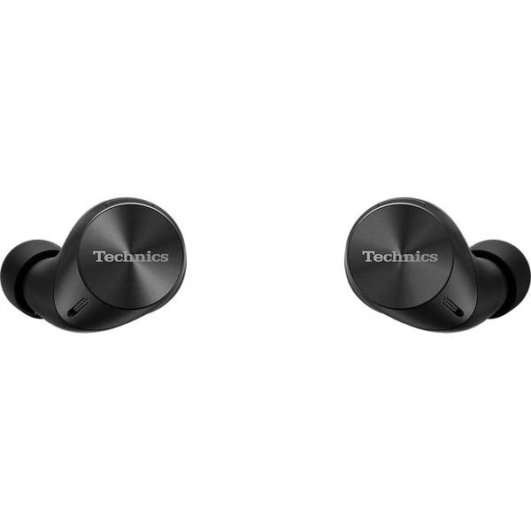 Casti In-Ear Technics EAH-AZ60M2EK, True Wireless, Hybrid Noise Cancelling, Multipoint, Alexa built-in, JustMyVoice, Autononie 25 ore, Driver 8 mm, Negru