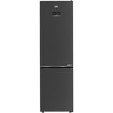 Combina frigorifica Beko B5RCNA406LXBRW, 355 l, No Frost, HarvestFresh, EverFresh+, AeroFlow, H 203 cm, Clasa C, Dark inox