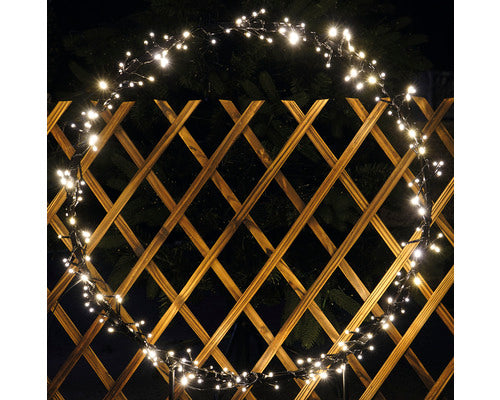 Decoratiune Luminoasa Inel Lafiora 320 Led-uri Ø 90 Cm Alb Cald