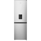 Combina Frigorifica HISENSE RB390N4WC1, Total No Frost, 304 l, H 186 cm, Clasa F, Dozator apa, Argintiu