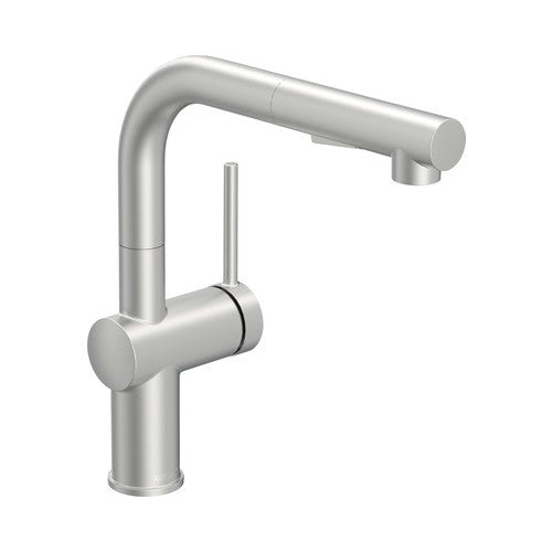 Baterie bucatarie Hudson cu dus extractabil, crom, 279 mm