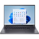 Laptop ACER Swift X SFX16-61G-R93Q, AMD Ryzen 7 7840HS pana la 5.1GHz, 16" WQXGA, 16GB, SSD 1TB, NVIDIA GeForce RTX 3050 6GB, Windows 11 Home, Gri