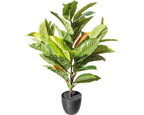 Planta Artificiala Magnolia In Ghiveci H 75 Cm Verde