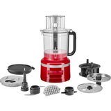 Robot de bucatarie KitchenAid 5KFP1319EER Empire Red, 400W, 3.1 L, 400 W, Rosu