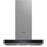 Hota decorativa GRUNDIG GDKP2460B, 628 m3/h, 1 motor, 60 cm, Inox