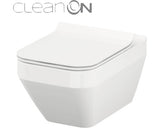 Set WC Suspendat Cersanit Moduo, Evacuare Orizontala, cu Capac WC