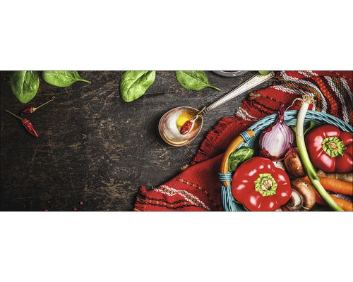 Tablou Sticla Kitchen Utensils I 30x80 Cm
