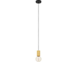 Pendul Pozueta 1 E27 Max. 1x40w, Lemn/natur