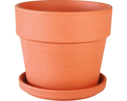 Ghiveci Dickob Calima Ø 15 Cm H 13, 5 Cm Caramiziu Incl. Farfurie